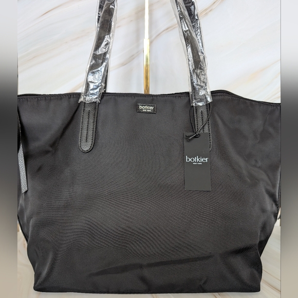 BNWT Botkier Black Nylon Tote Bag - Picture 3 of 10